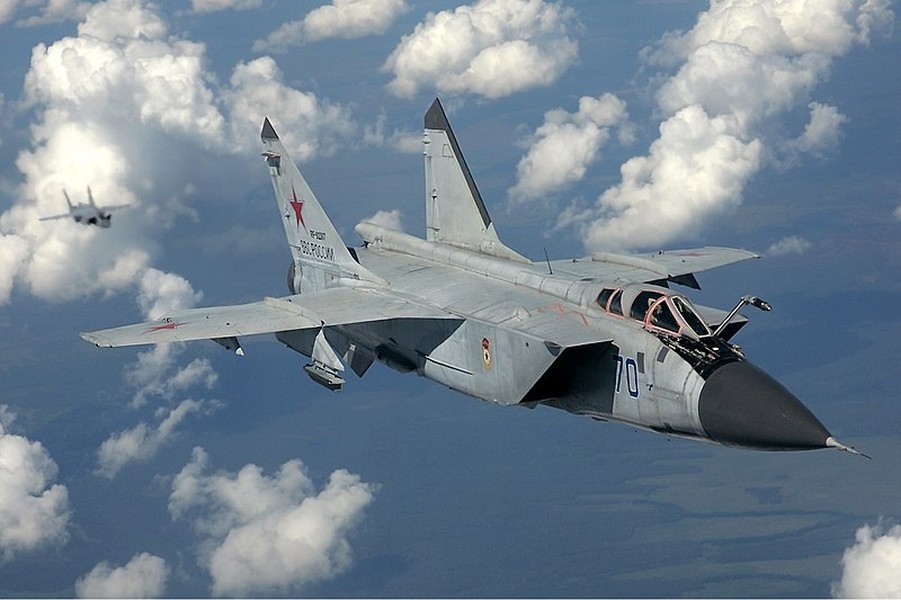 Tiêm kích MiG-31 sẽ hoạt động tới tận năm 2060