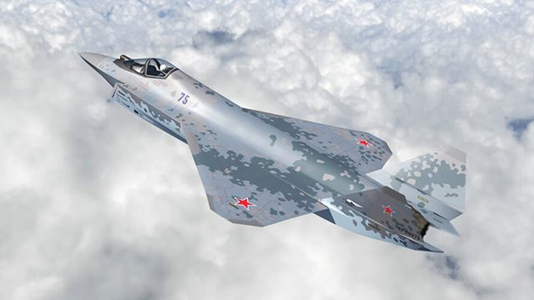 Tiêm kích Su-75 Checkmate như 'hổ mọc thêm cánh' nhờ tên lửa RVV-MD2