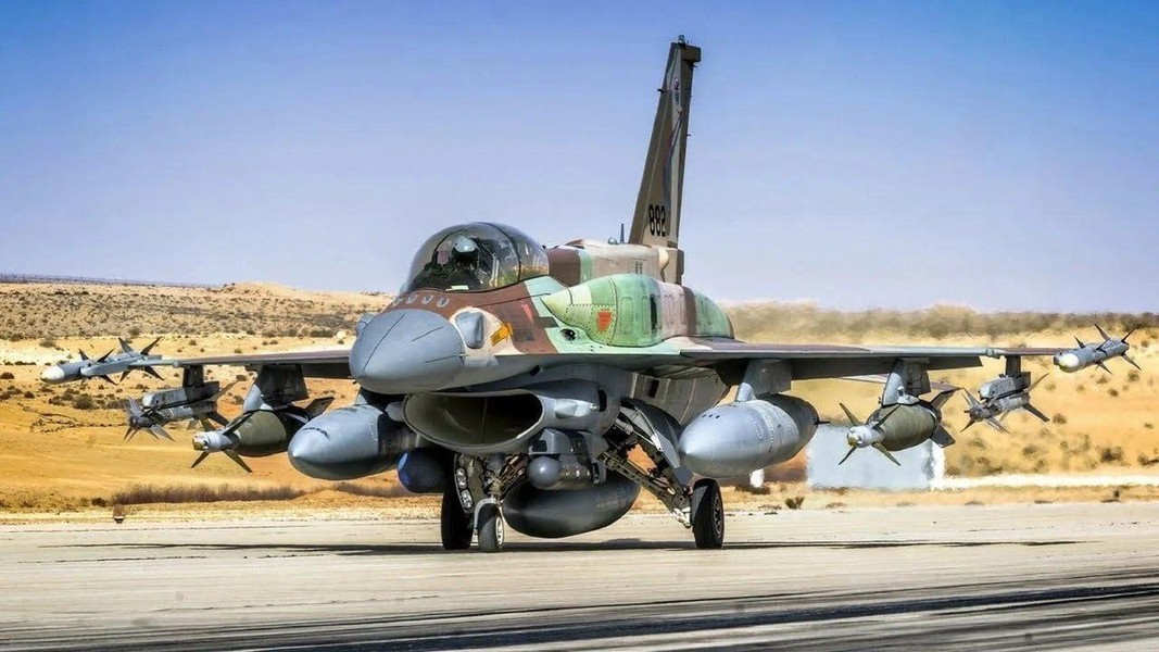 Israel loại biên hàng chục tiêm kích F-16C Barak-1 