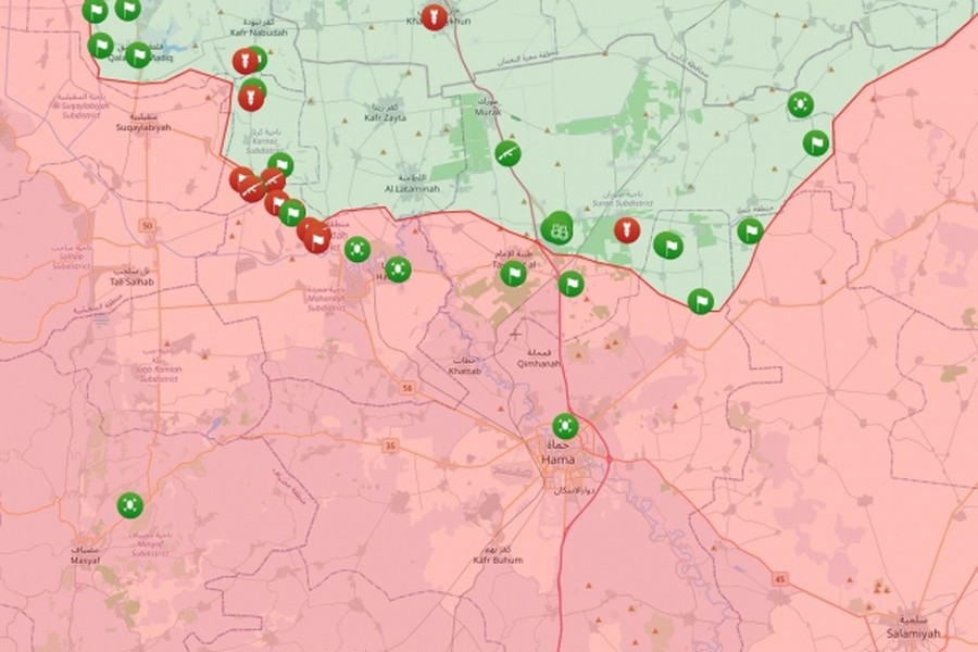 Phiến quân HTS tấn công dữ dội Hama, Quân đội Syria gặp nguy khi thiếu cứu viện