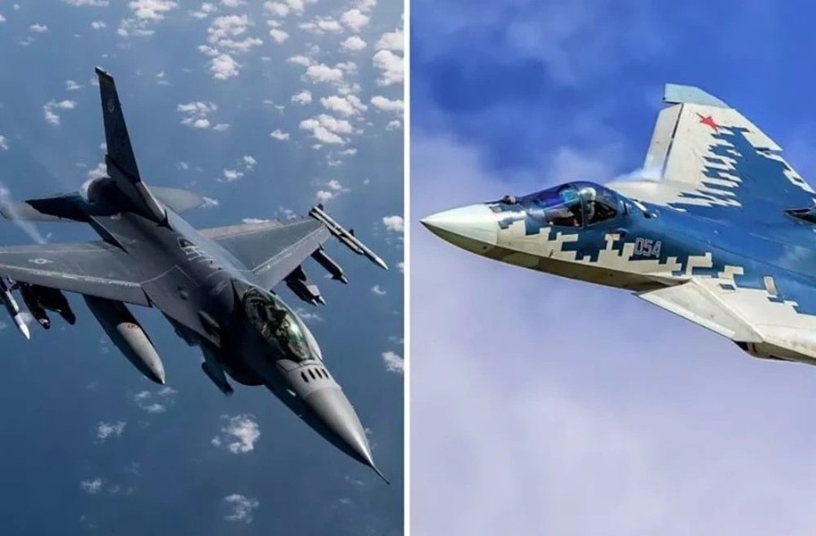 Tranh cãi kịch liệt về việc tiêm kích F-16 Ukraine bị S-400 hay Su-57 bắn hạ