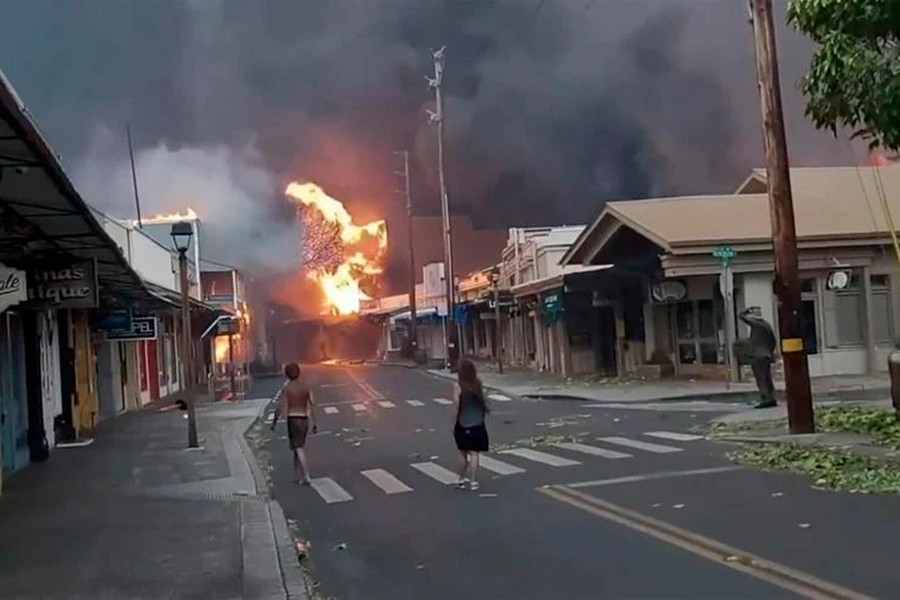 Hình ảnh Hawaii tan hoang 1 tuần sau vụ cháy rừng kinh hoàng