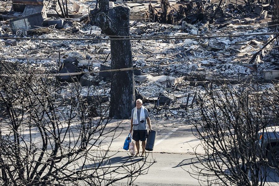 Hình ảnh Hawaii tan hoang 1 tuần sau vụ cháy rừng kinh hoàng