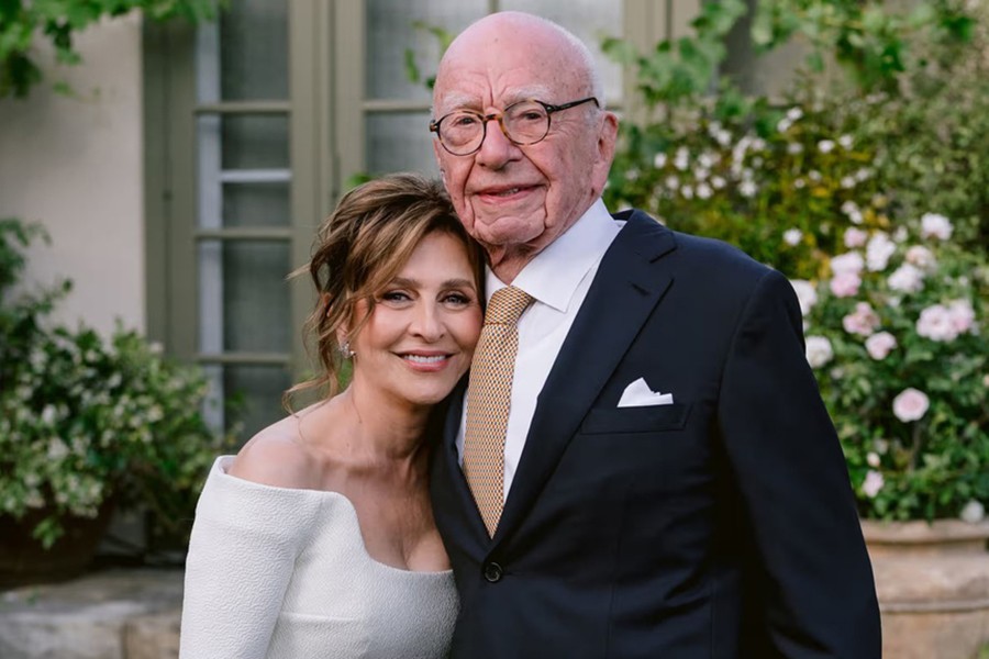 Tỷ phú truyền thông Rupert Murdoch 93 tuổi và 5 lần kết hôn