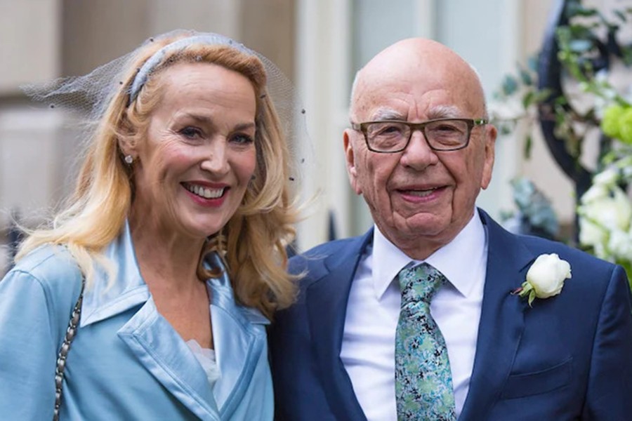 Tỷ phú truyền thông Rupert Murdoch 93 tuổi và 5 lần kết hôn