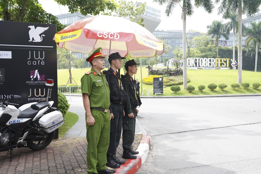 Những hình ảnh đẹp của Công an Hà Nội về đảm bảo an ninh, an toàn trong chuyến thăm Việt Nam của Tổng thống Mỹ Joe Biden