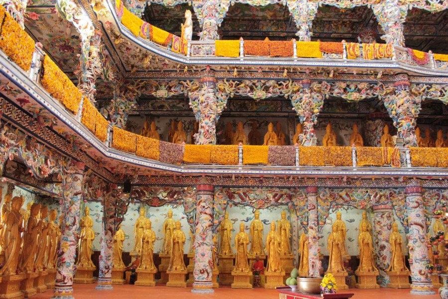 Ngôi chùa độc đáo sở hữu 16 kỷ lục Việt Nam, 1 kỷ lục châu Á và 1 kỷ lục thế giới