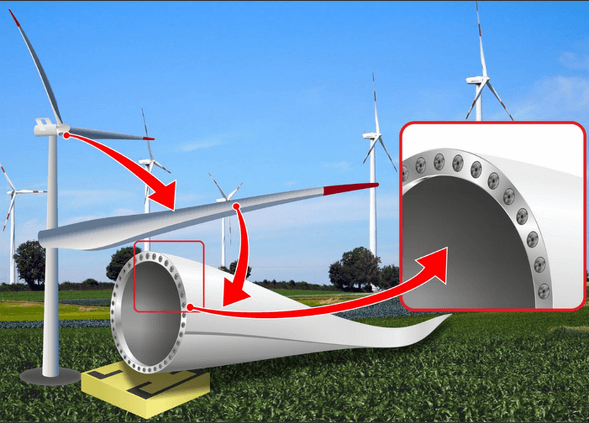Ra mắt cánh turbine gió bằng gỗ bền vững hơn sợi thủy tinh