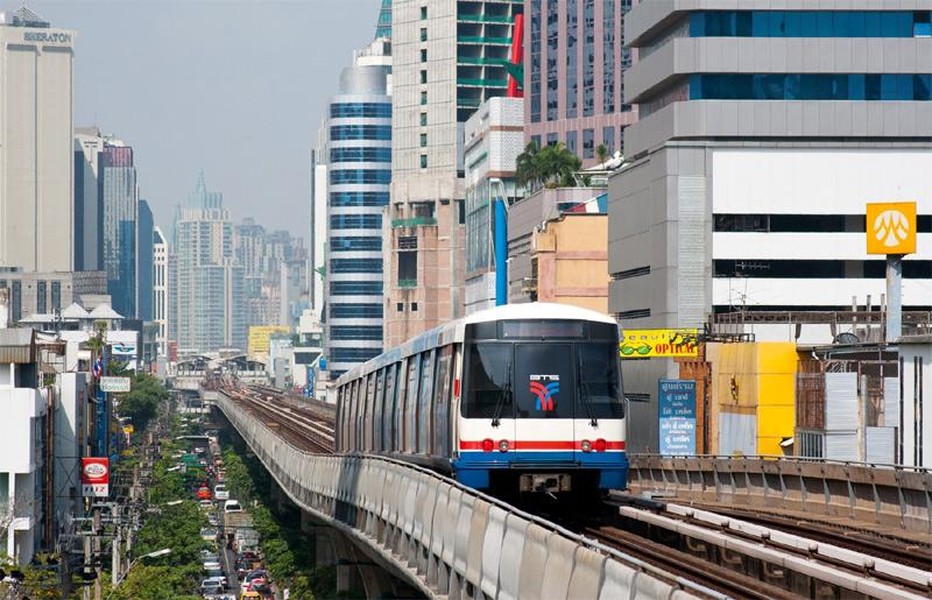 Đường sắt trên cao Skytrain và giá trị mang lại cho Bangkok