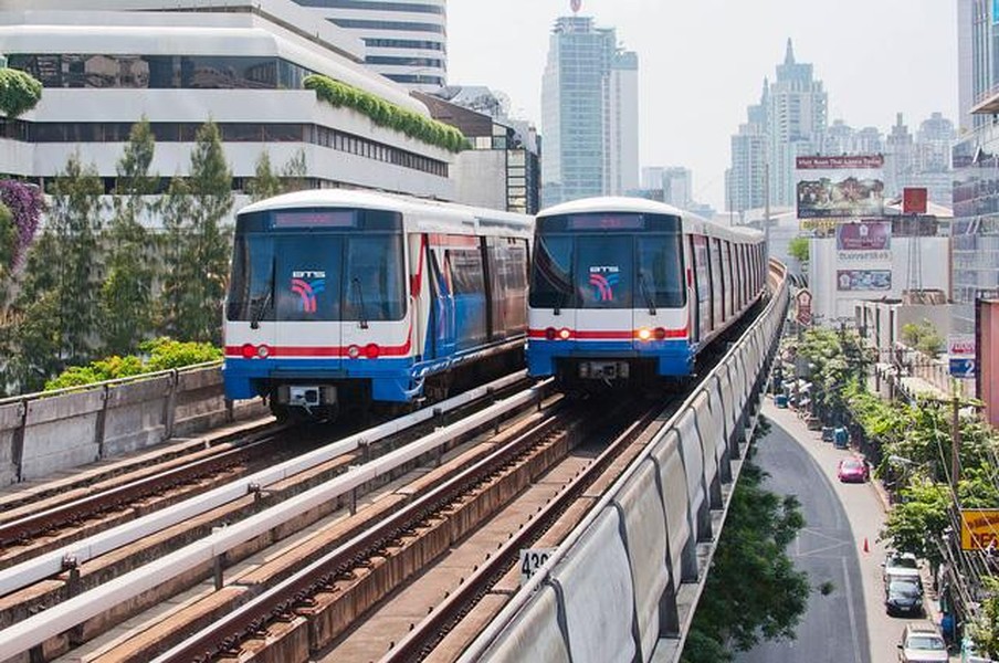 Đường sắt trên cao Skytrain và giá trị mang lại cho Bangkok