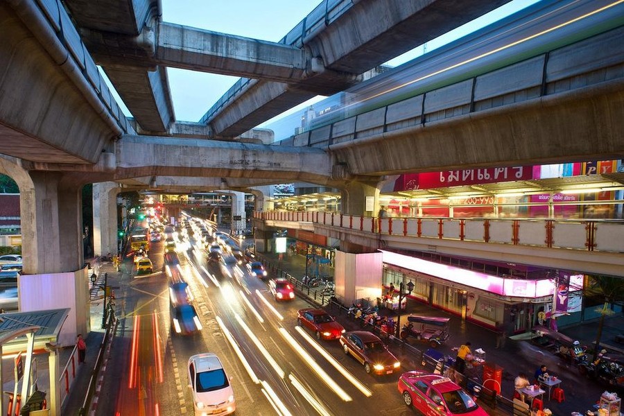 Đường sắt trên cao Skytrain và giá trị mang lại cho Bangkok