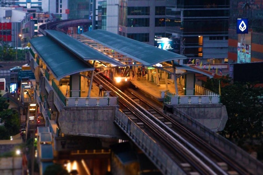 Đường sắt trên cao Skytrain và giá trị mang lại cho Bangkok