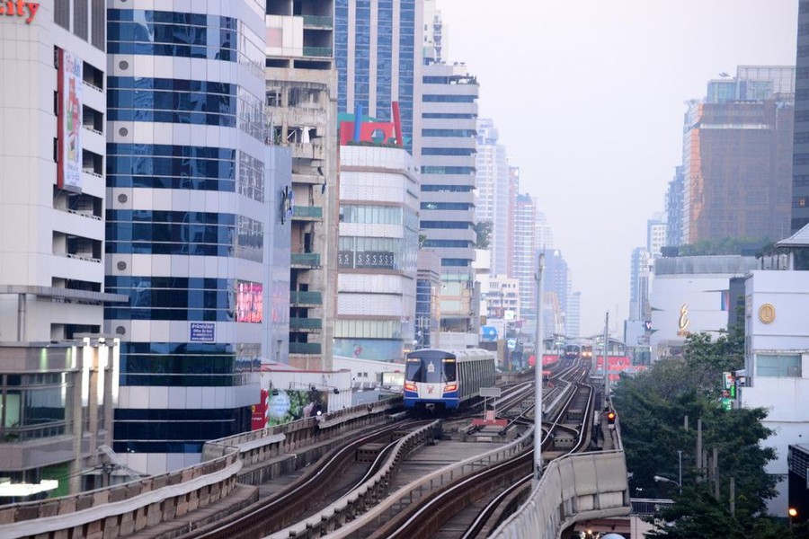 Đường sắt trên cao Skytrain và giá trị mang lại cho Bangkok