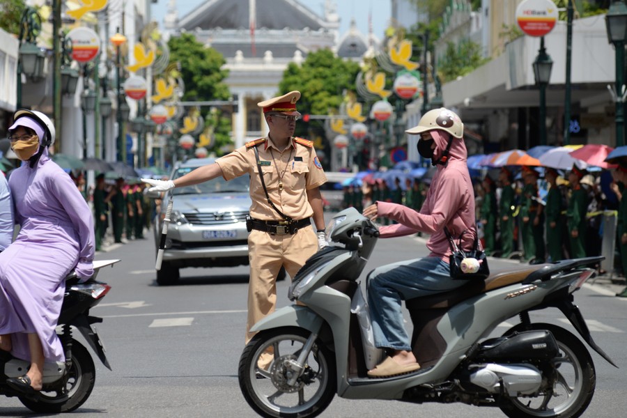 Công an Hà Nội bảo vệ tuyệt đối an toàn Lễ Quốc tang Tổng Bí thư Nguyễn Phú Trọng