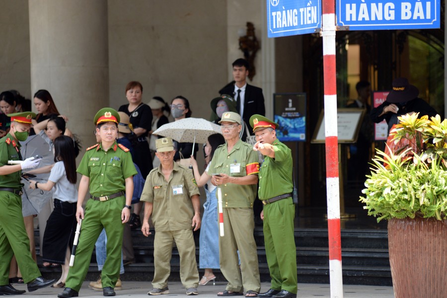 Công an Hà Nội bảo vệ tuyệt đối an toàn Lễ Quốc tang Tổng Bí thư Nguyễn Phú Trọng