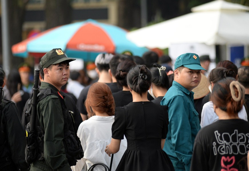 Công an Hà Nội bảo vệ tuyệt đối an toàn Lễ Quốc tang Tổng Bí thư Nguyễn Phú Trọng