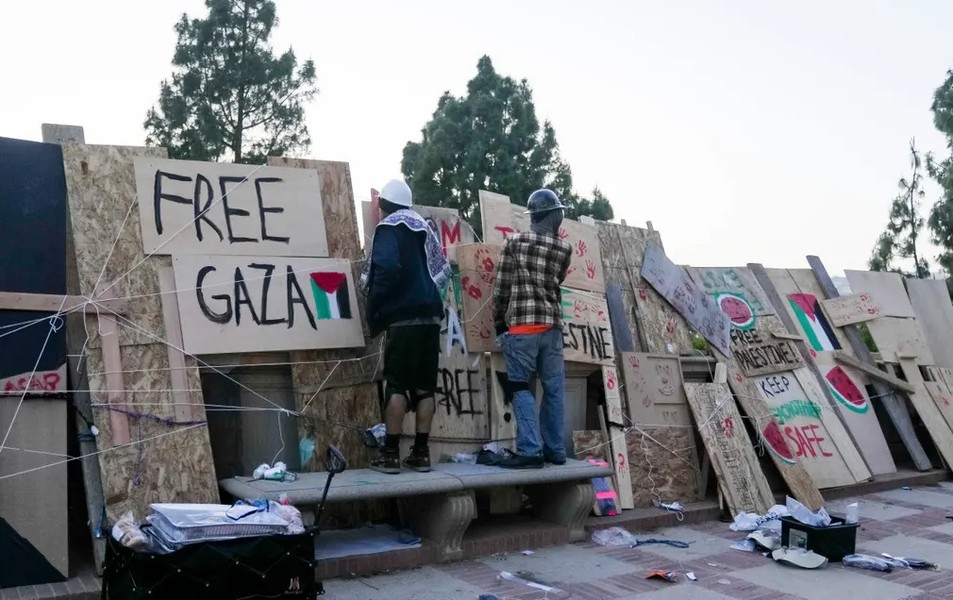 Biểu tình phản đối xung đột Gaza lan rộng tại các trường đại học ở Mỹ