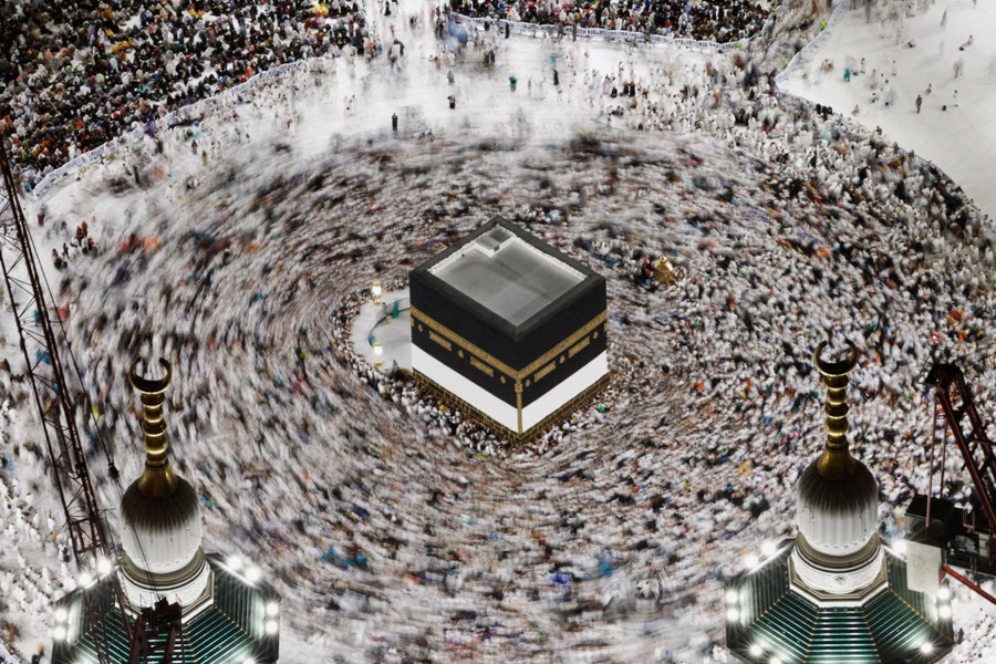 Toàn cảnh lễ hành hương Hajj của tín đồ Hồi giáo về thánh địa Mecca