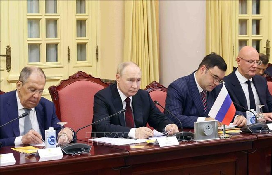 Chủ tịch nước Tô Lâm hội đàm với Tổng thống Liên bang Nga Vladimir Putin