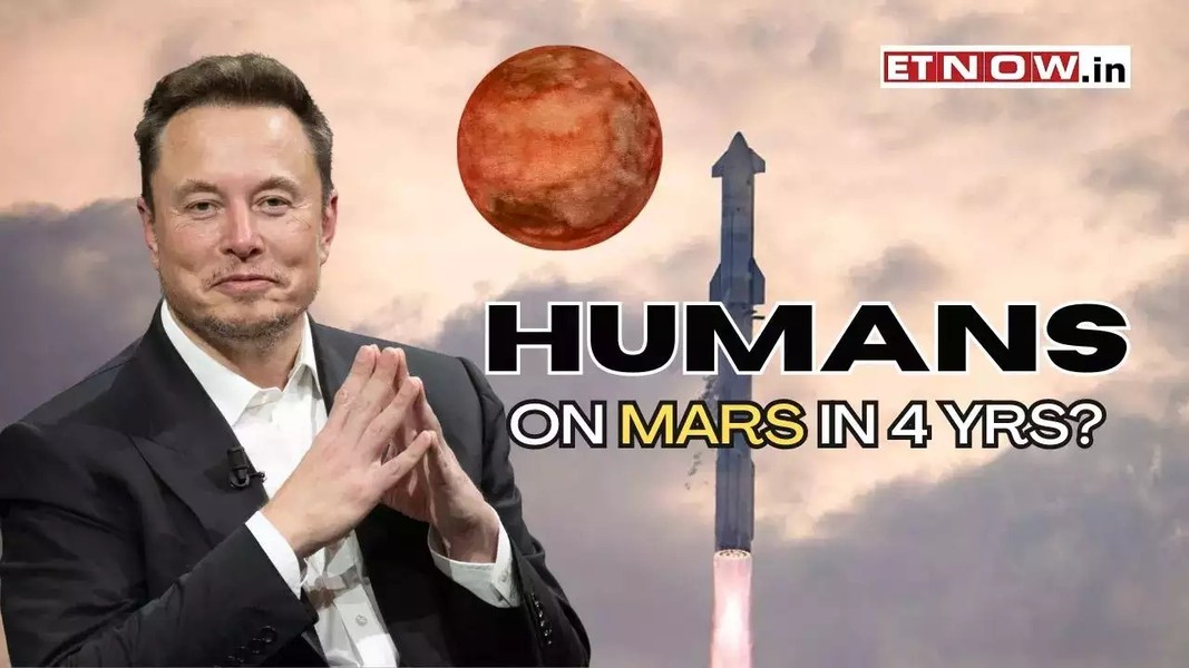 Tỷ phú Elon Musk hé lộ thời điểm đưa con người lên sao Hỏa