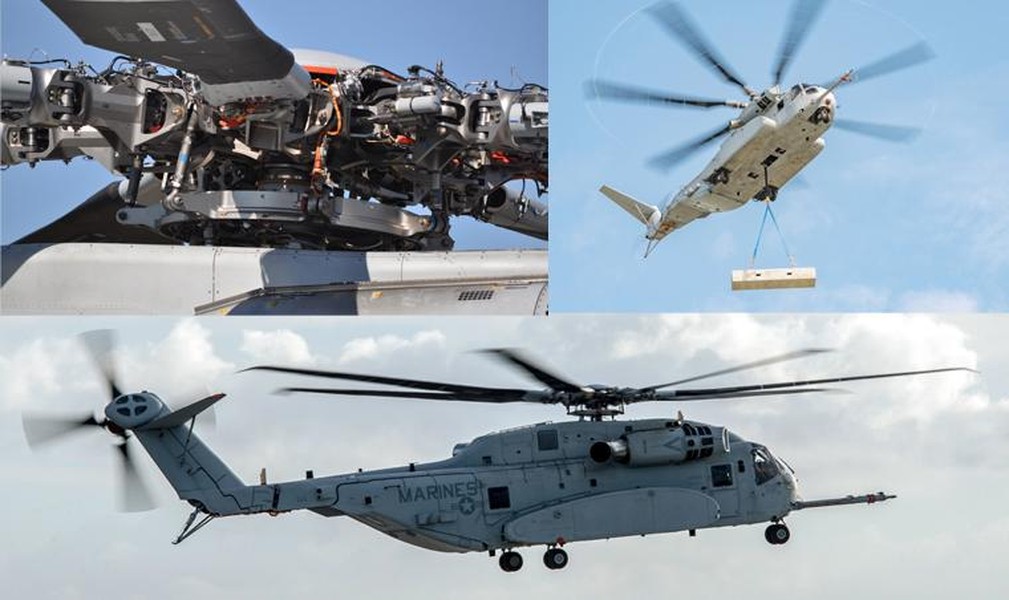 [ẢNH] Siêu trực thăng CH-53K có gì mà giá đắt gấp đôi F-35