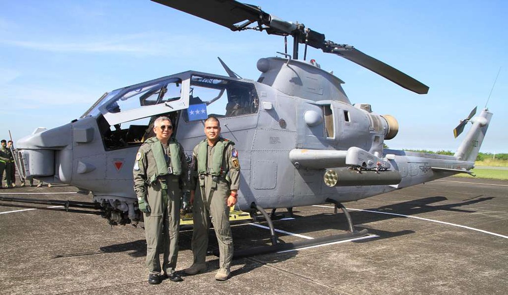 Philippines loại biên trực thăng tấn công AH-1F Cobra chỉ sau 5 năm sử dụng