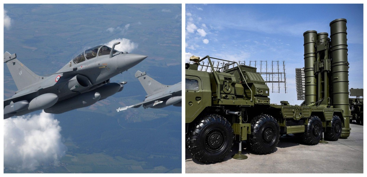 [ẢNH] Dùng tiêm kích Rafale chống tên lửa S-400 có thể mang lợi thế tuyệt đối cho Ấn Độ