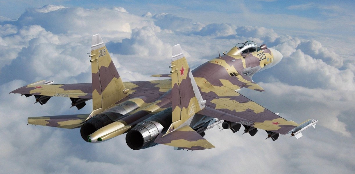 'Đại bàng vàng' Su-37 Berkut - Chiến đấu cơ bí hiểm hàng đầu của Nga