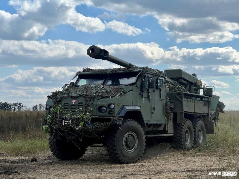 Ukraine sản xuất hàng loạt pháo tự hành Bogdana sau màn thể hiện xuất sắc