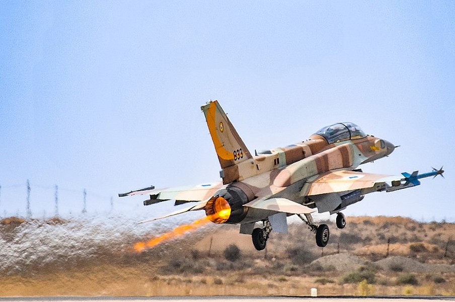 Tiêm kích F-16I Sufa mang tới lợi thế tuyệt đối cho Không quân Israel