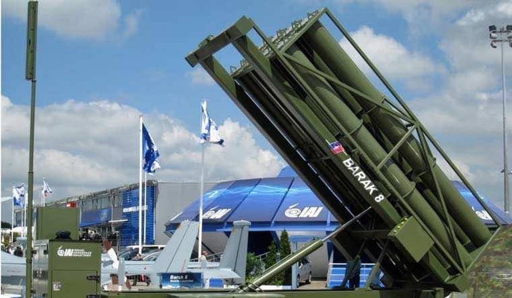 Israel xác nhận đơn đặt hàng hệ thống phòng không Barak của một quốc gia giấu tên