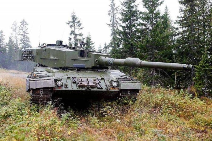 Quân đội Ukraine bắt đầu sử dụng xe tăng Leopard như pháo tự hành