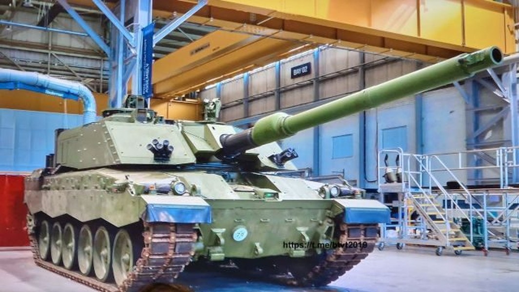Xe tăng Challenger 3 cực mạnh chính thức ra mắt tại Triển lãm IAV 2024