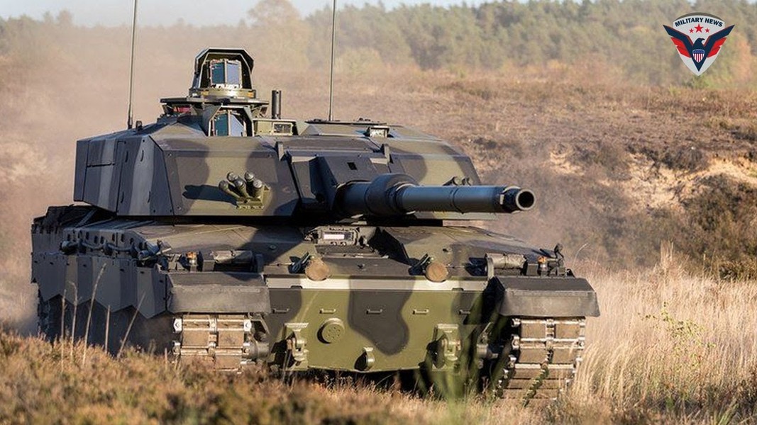 Xe tăng Challenger 3 cực mạnh chính thức ra mắt tại Triển lãm IAV 2024