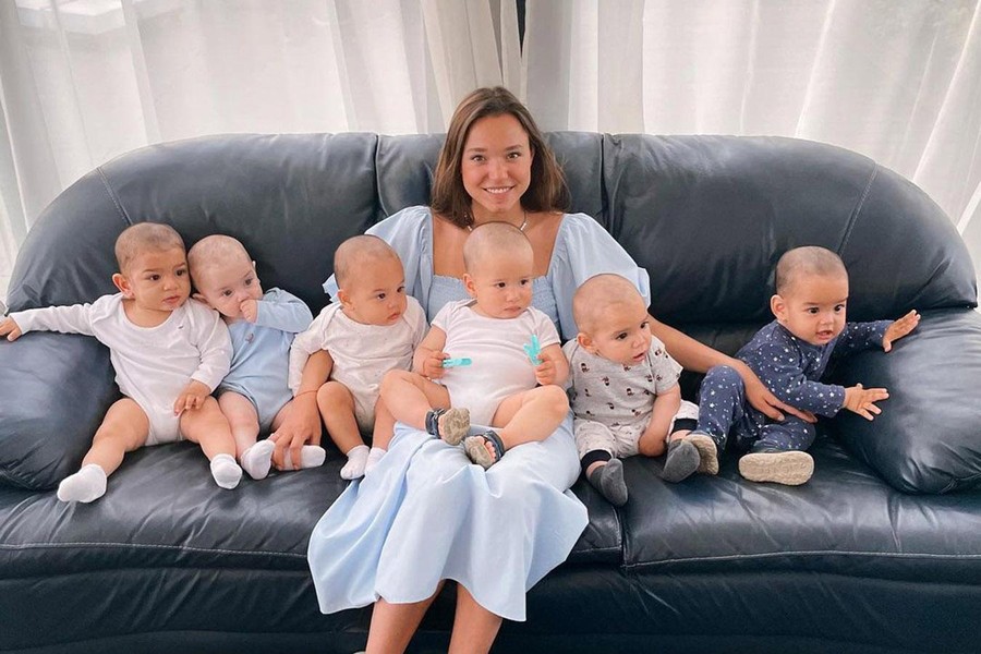 [ẢNH] Cuộc sống của cô gái 24 tuổi có tới 22 đứa con