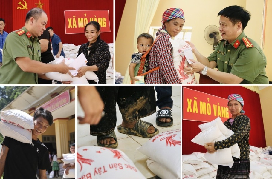Nhìn lại hành trình chia sẻ nghĩa tình với đồng bào vùng bão lũ