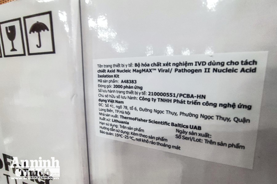 [ẢNH] Cận cảnh những trang thiết bị y tế doanh nghiệp ủng hộ TP Hà Nội