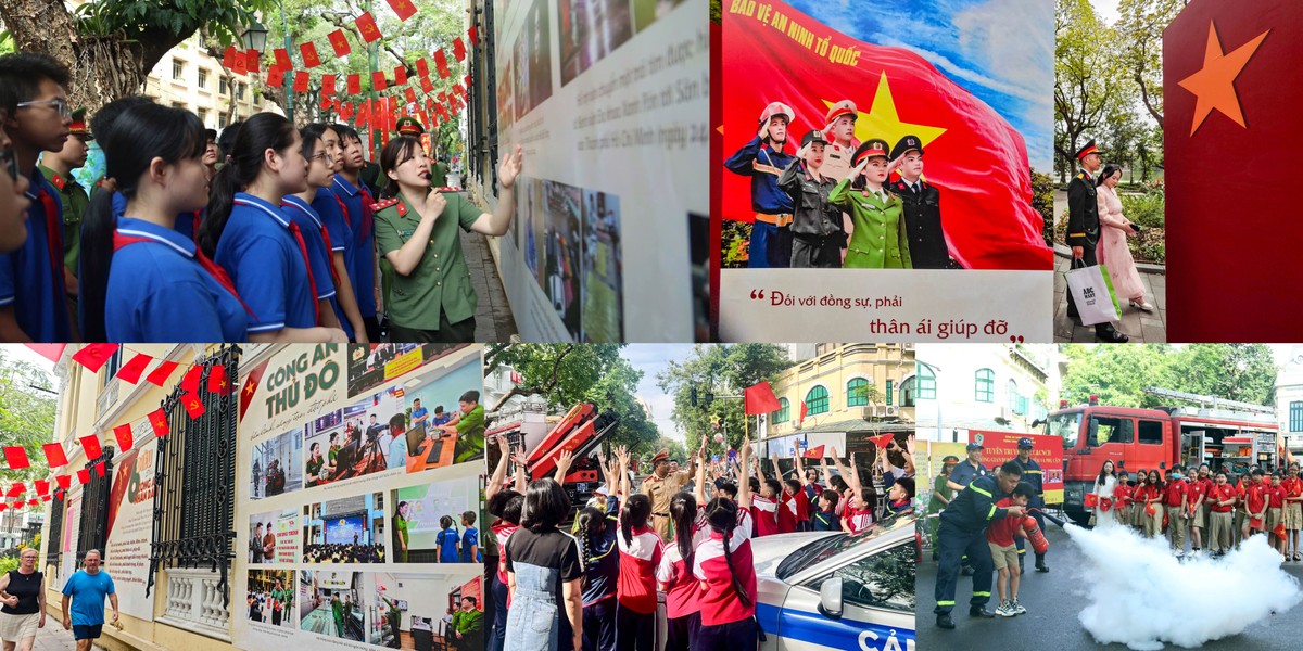 Ấn tượng triển lãm “Công an Thủ đô khắc ghi lời Bác”