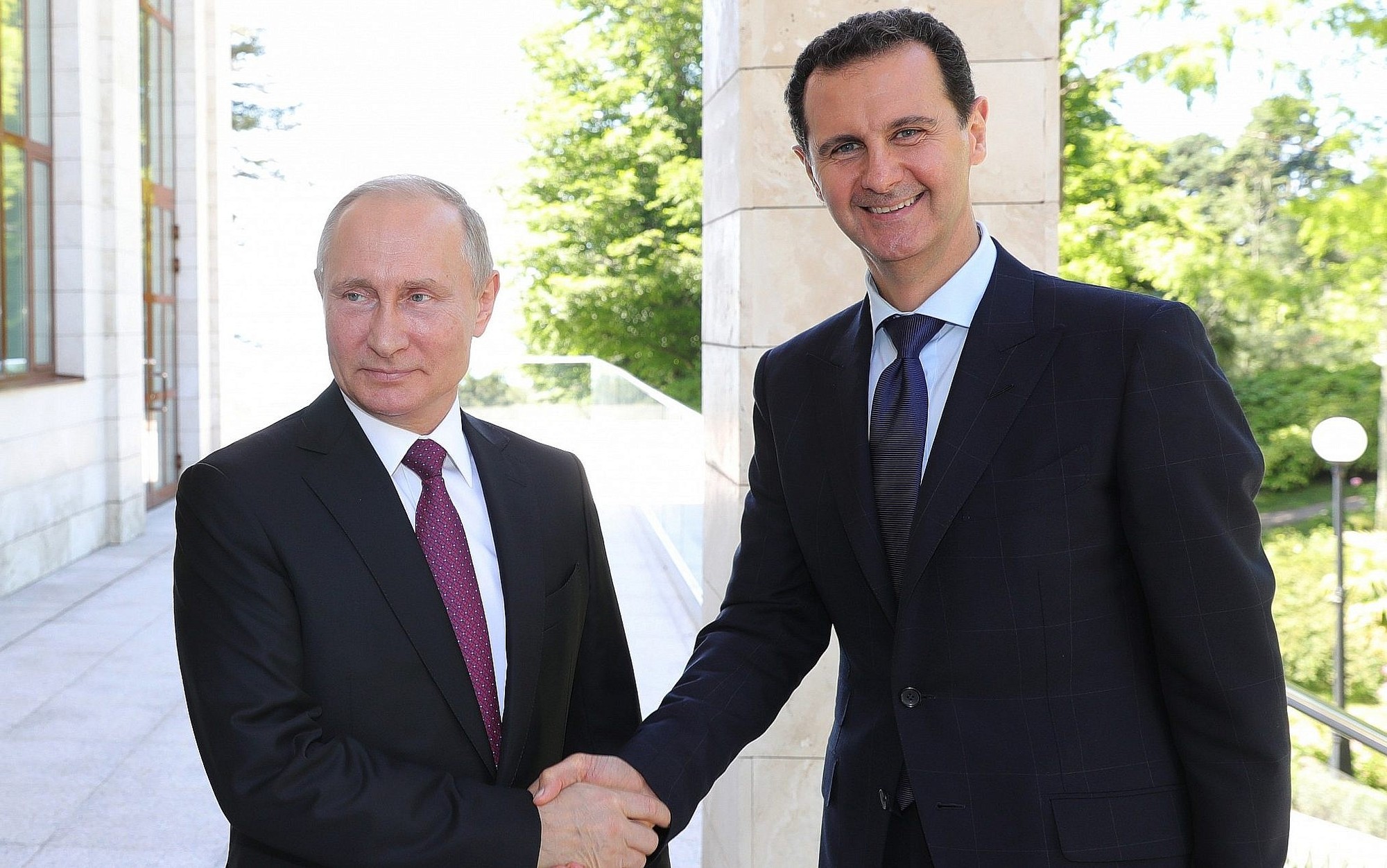 Tổng thống Putin và cựu tổng thống Assad