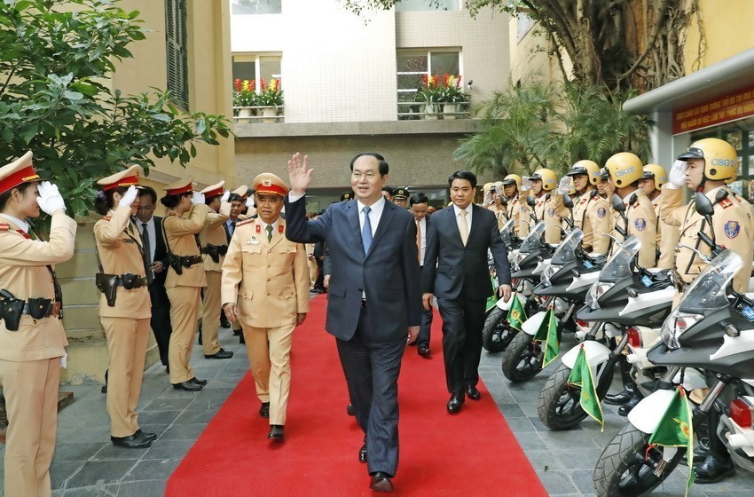 Chủ tịch nước Trần Đại Quang: Làm hết sức mình phục vụ Tổ quốc, phục vụ nhân dân ảnh 2 Chủ tịch nước Trần Đại Quang: Làm hết sức mình phục vụ Tổ quốc, phục vụ nhân dân ảnh 2