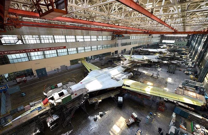 Các khung thân của máy bay Tu-160 Các khung thân của máy bay Tu-160