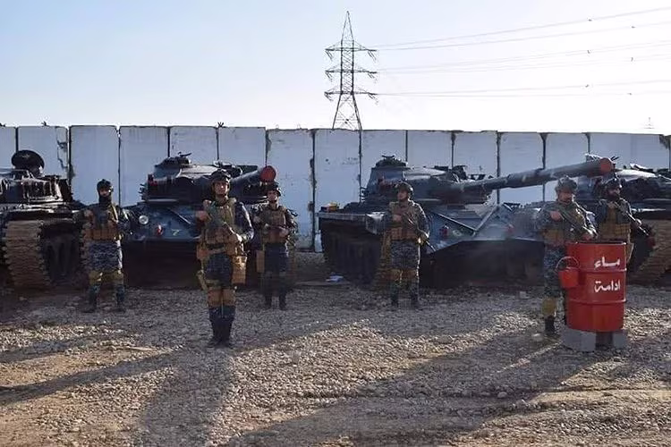 Xe tăng của cảnh sát Iraq Xe tăng của cảnh sát Iraq