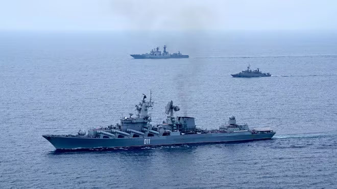 Tuần dương hạm Varyag tới Biển Đông Tuần dương hạm Varyag tới Biển Đông