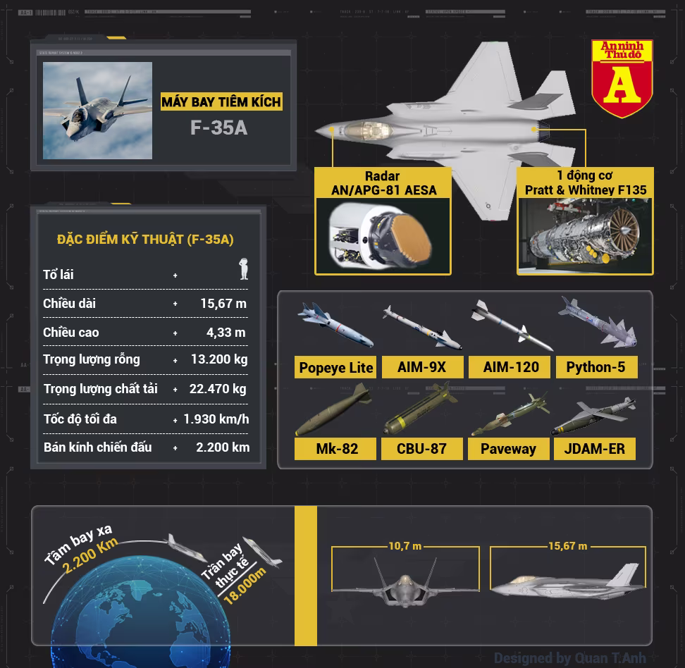 [Infographic] Hàn Quốc chi 'khủng', bổ sung thêm 20 máy bay tiêm kích F-35A Mỹ ảnh 1