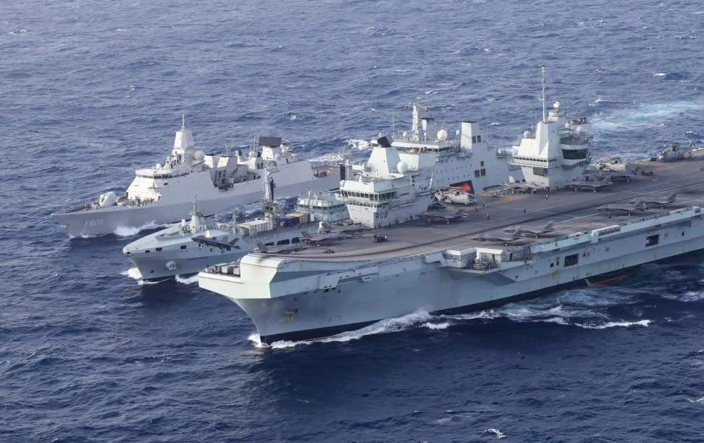 Mỹ, Anh quyết vớt xác tiêm kích F-35B sau khi nó rơi xuống biển Địa Trung Hải