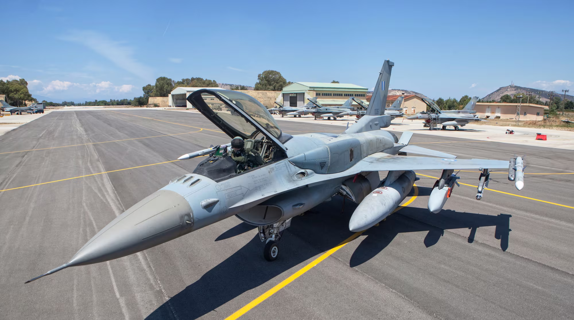 Tiêm kích F-16 của không quân Hy Lạp