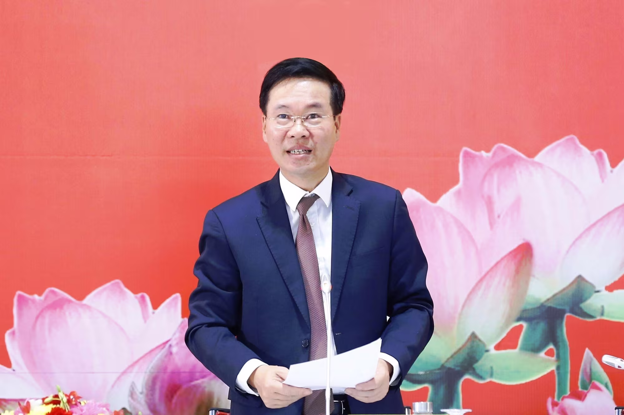 Ủy viên Bộ Chính trị, Bí thư Trung ương Đảng, Trưởng ban Tuyên giáo Trung ương Võ Văn Thưởng