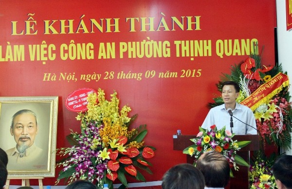 Khánh thành trụ sở 3 đơn vị Công an cơ sở ảnh 3