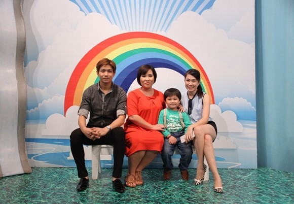 Tim, Thanh Thảo, Tô Nhi A và bé Lê Minh Phát