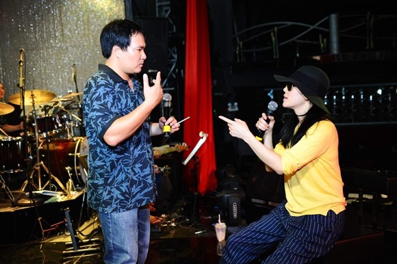 Nhạc sĩ Việt Anh và ca sĩ Thu Phương